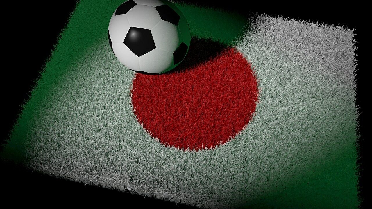 日本サッカーの画像